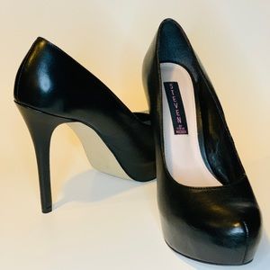 Leather Hight Heels / Steve Madden/ size 8M